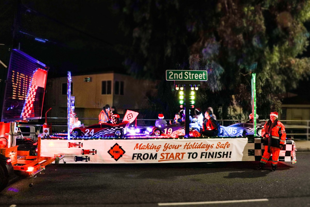 TMI Wins Best Float In the Belmont Shore Parade Traffic Management, Inc.